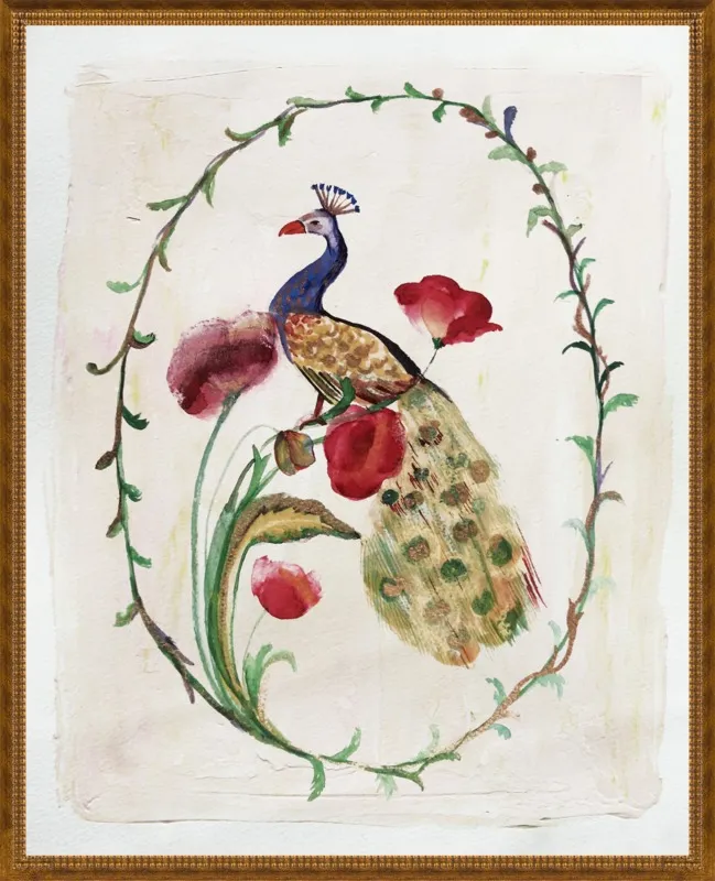 Peacock by Ruti Shaashua for Artfully Walls