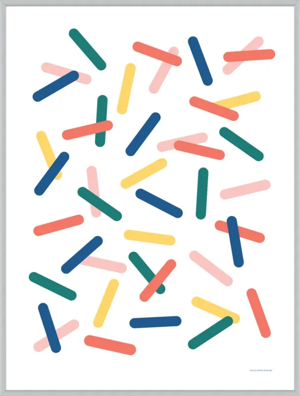 Sprinkle by Becky Hui Chan for Artfully Walls