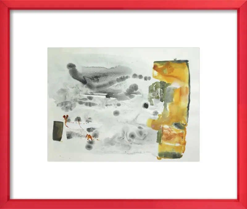 work on paper #24 by Emily Van Horn for Artfully Walls