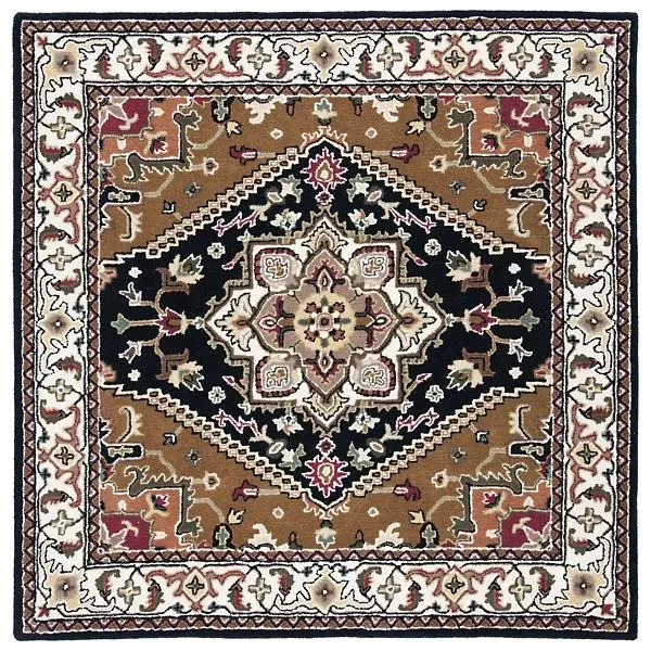 Heritage Row Heriz Medallion Area Rug
