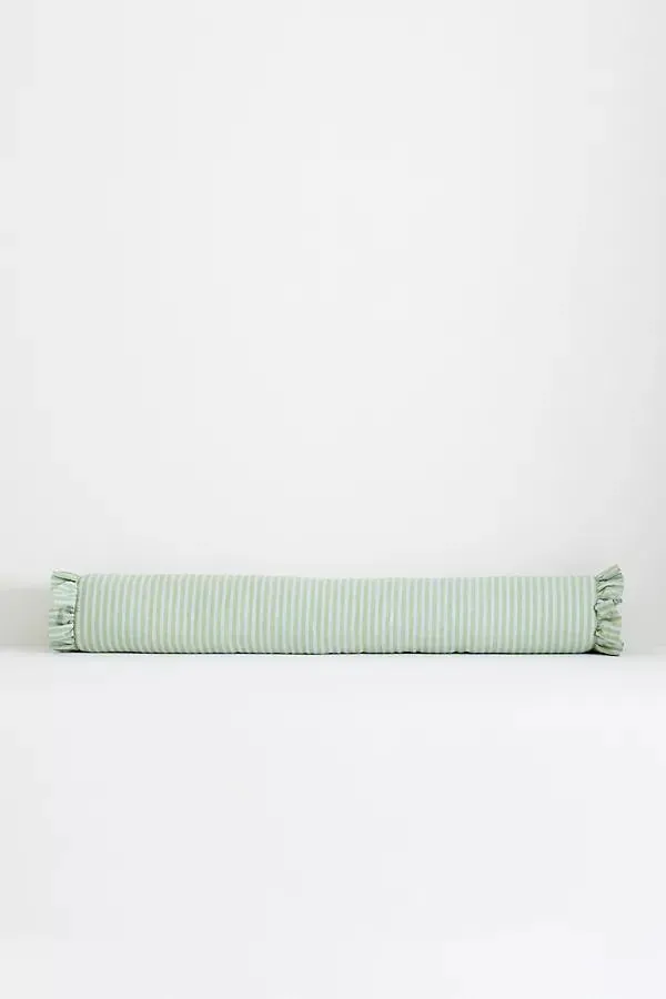 Elin Cotton Striped Extra-Long Bolster Pillow