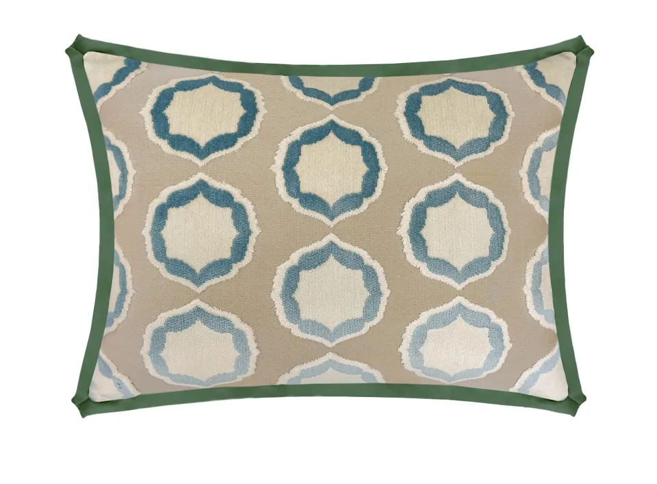 THE MINI :: TIANA // CIEL + IVOIRE | MANUEL CANOVAS - THE MINI 10" X 12" / CORDING / Basil