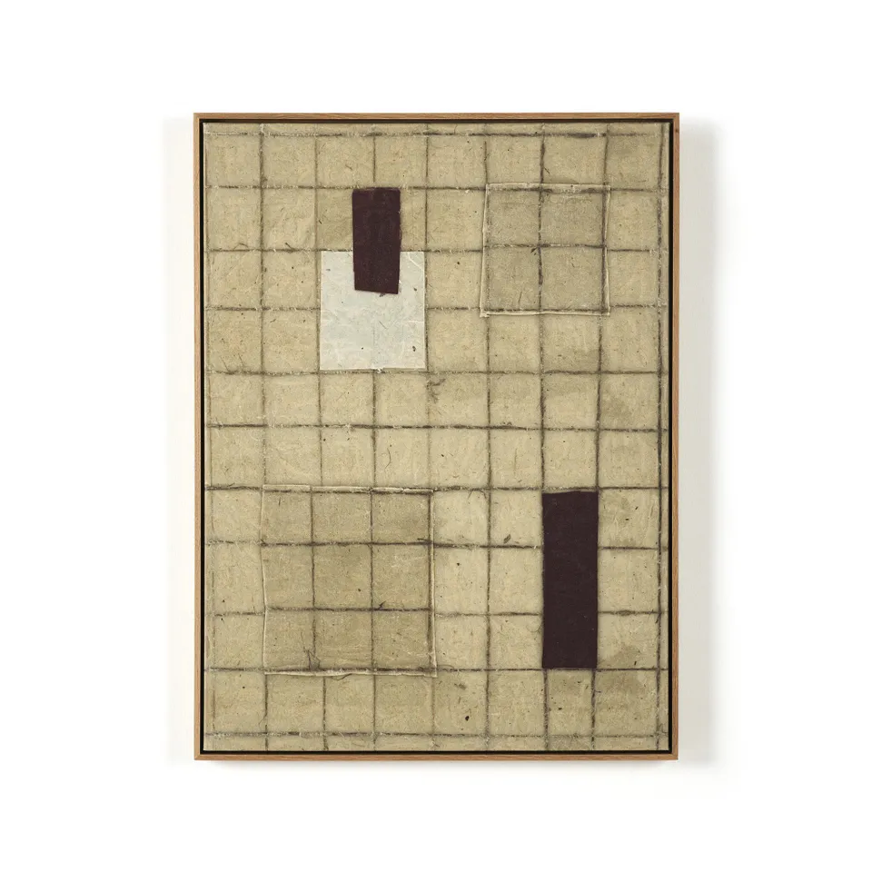 Grid-Seoul II by Jade Dacay - Vertical Grain White Oak Floater