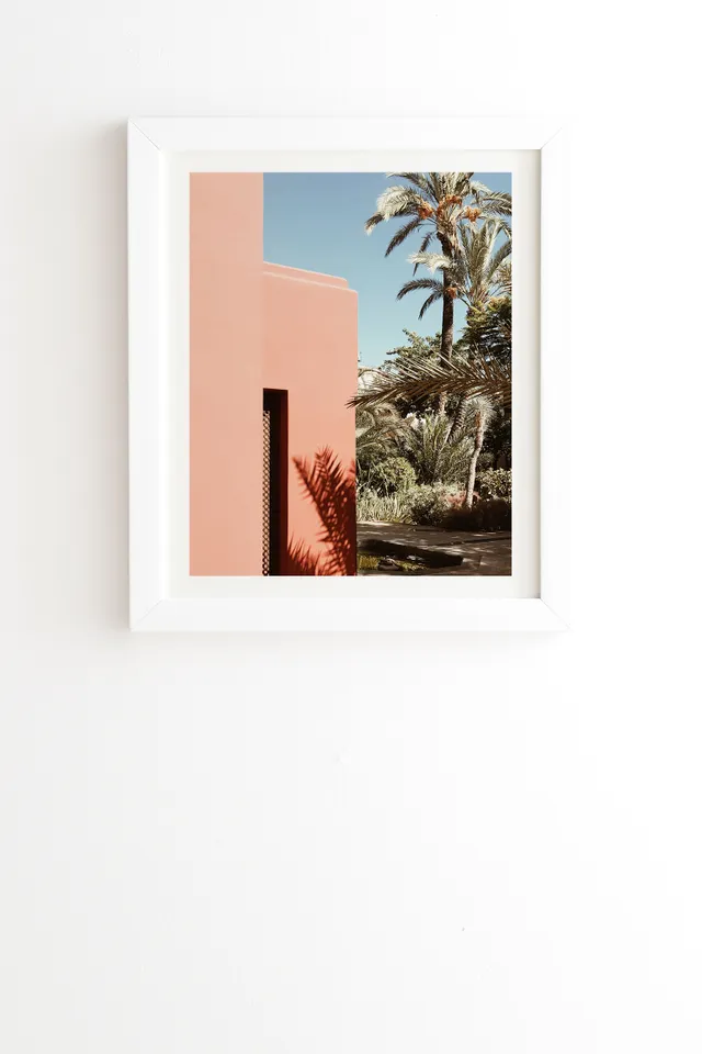Hacienda by Gale Switzer - Framed Wall Art Basic White 30" x 30"