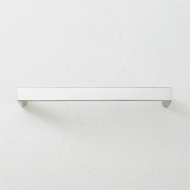 Damon Polished Nickel Cabinet Handle 6"