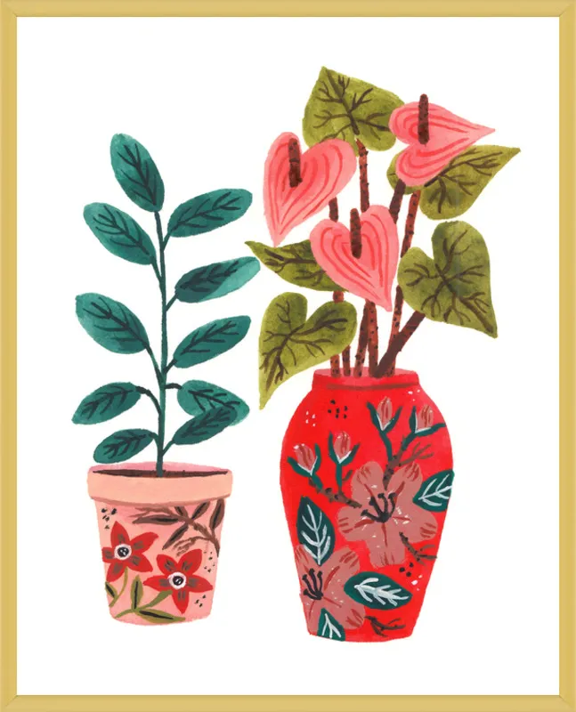 Planter by Ploypisut for Artfully Walls