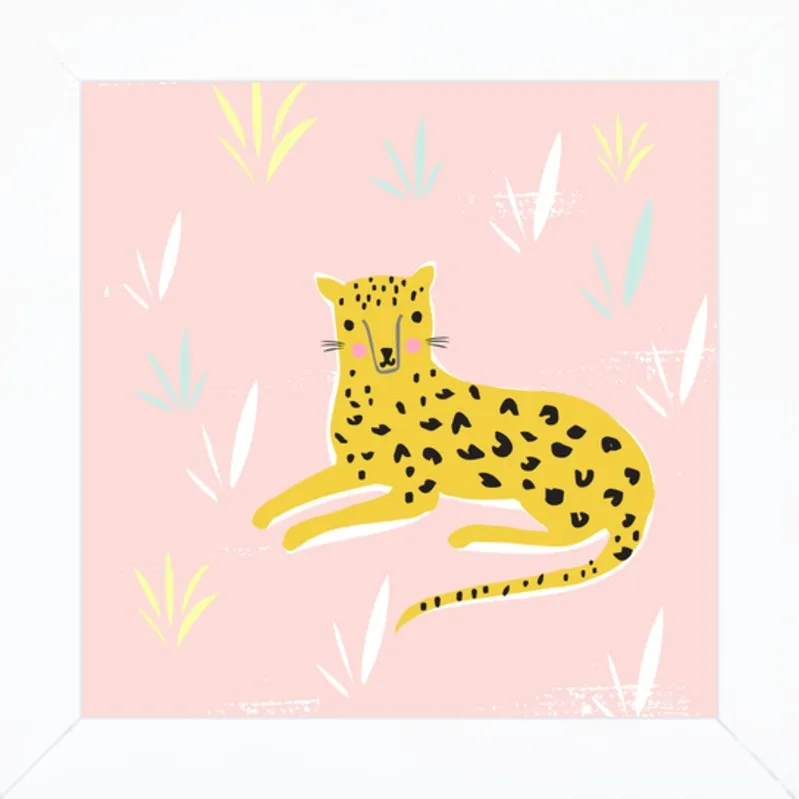 Little Amur Leopard by Lizzie Mackay for Artfully Walls