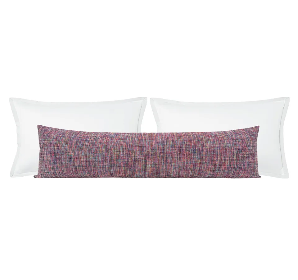 THE XL LUMBAR :: LENNOX CHENILLE // MULTI - SWATCH 4" X 4"