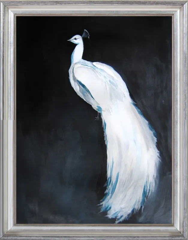 White Peacock II by Christine Lindstrom for Artfully Walls