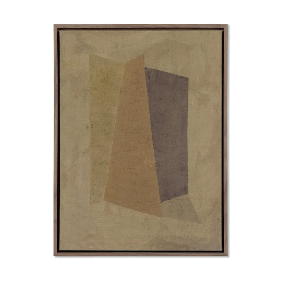 Constellation VI by Reese Truesdell - Rustic Walnut Floater