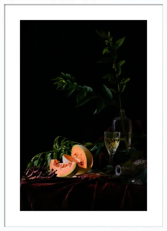 Cantaloupe by Dustin Halleck for Artfully Walls