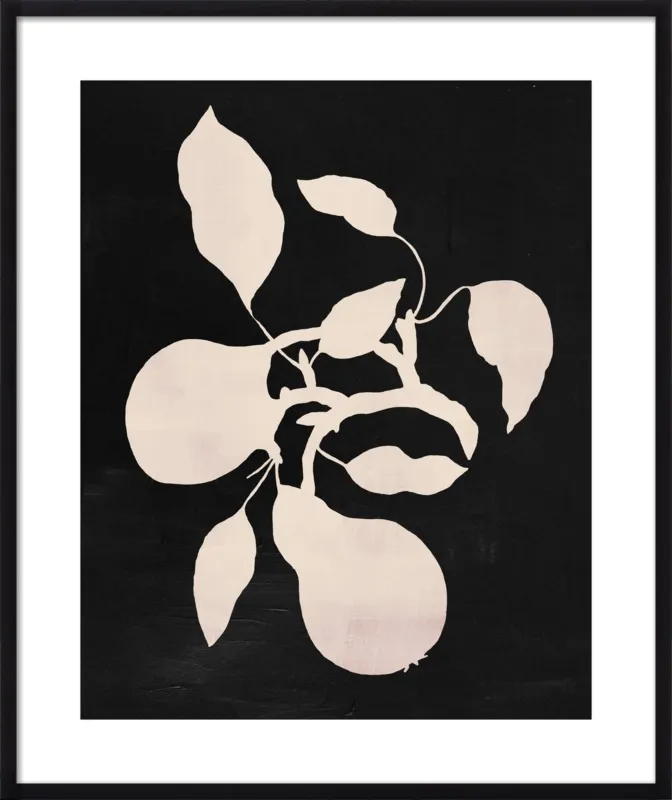 pears black and white by Ruti Shaashua for Artfully Walls