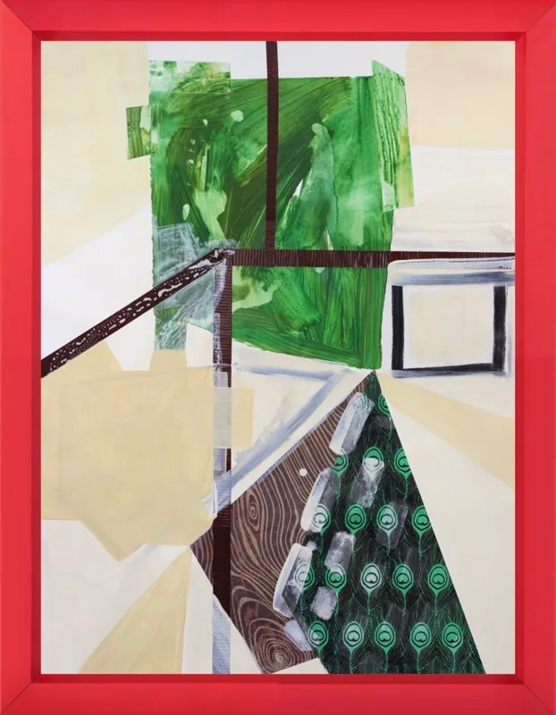 Abstract Study (trail map) by Pamela Staker for Artfully Walls