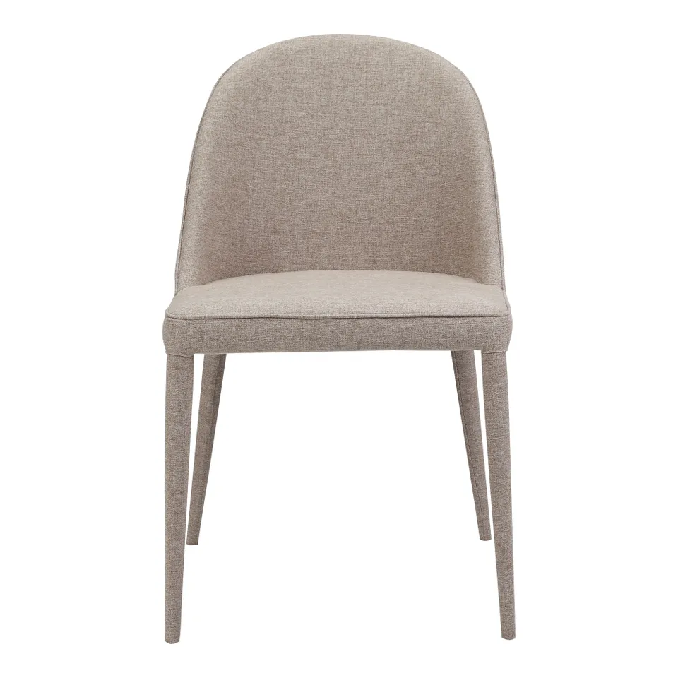Burton Dining Chair Light Grey - Set Of Two