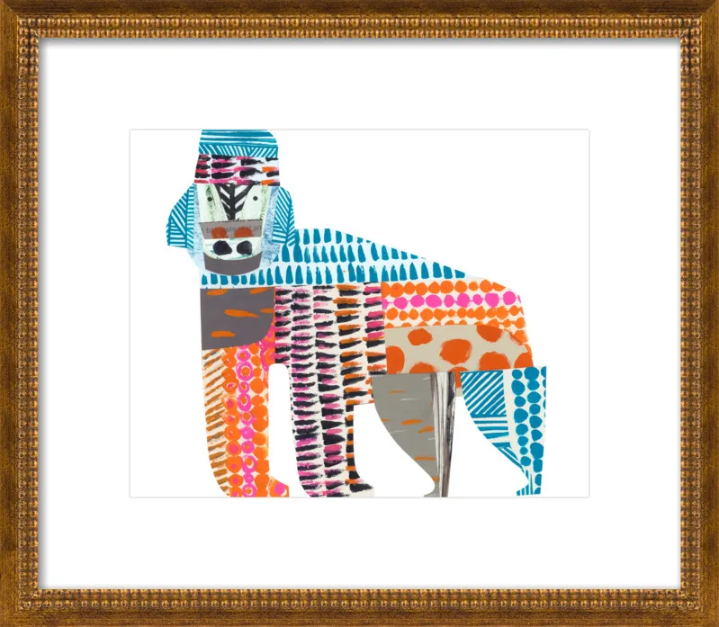 gorilla by Clare Youngs for Artfully Walls