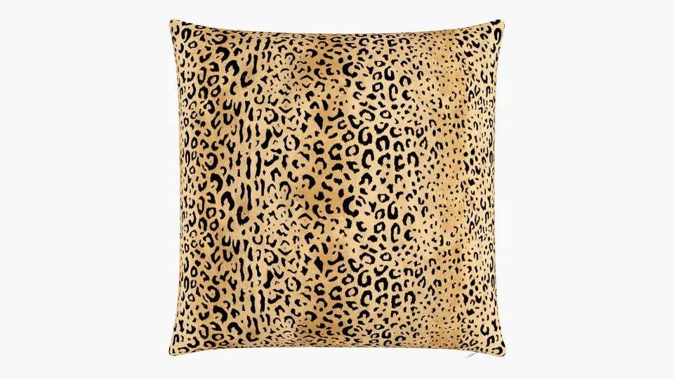 Outdoor 26" Throw Pillow, Leopard, 26" x 26"