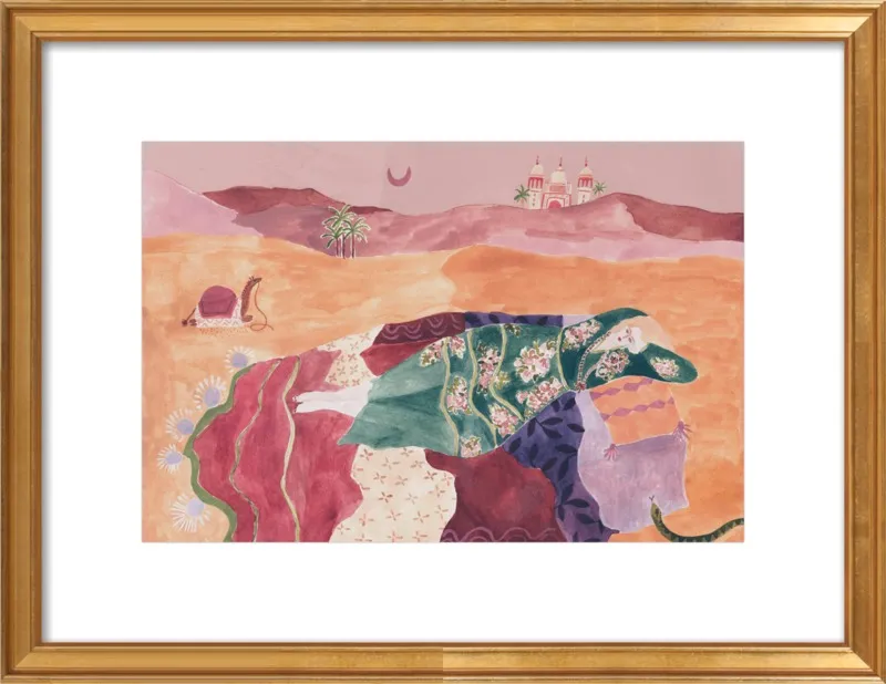 Desert Dreaming by Rosie Harbottle for Artfully Walls