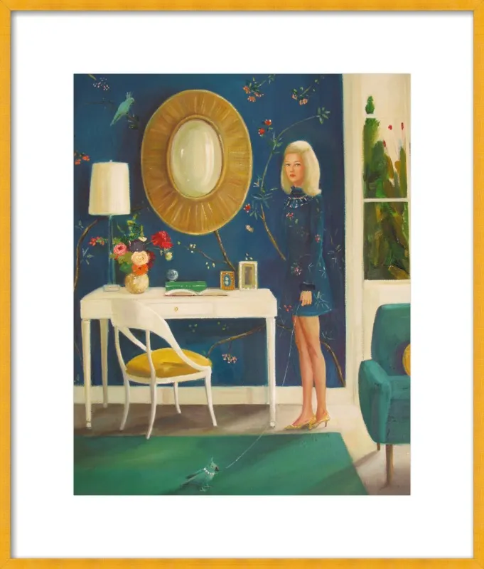 The Invisible Nature of Tansy Fairchild by Janet Hill for Artfully Walls