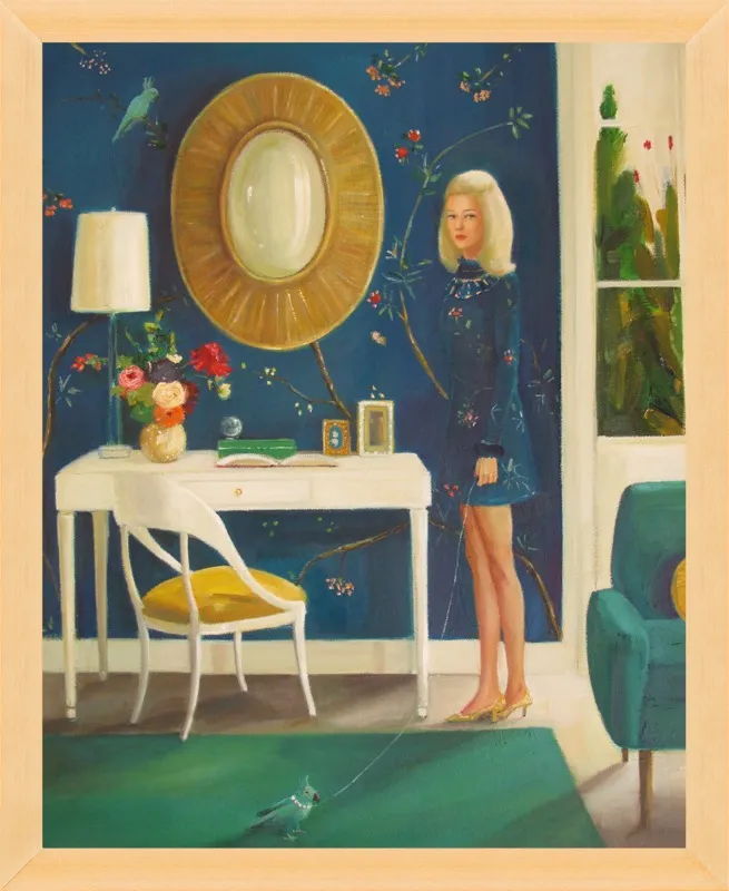 The Invisible Nature of Tansy Fairchild by Janet Hill for Artfully Walls