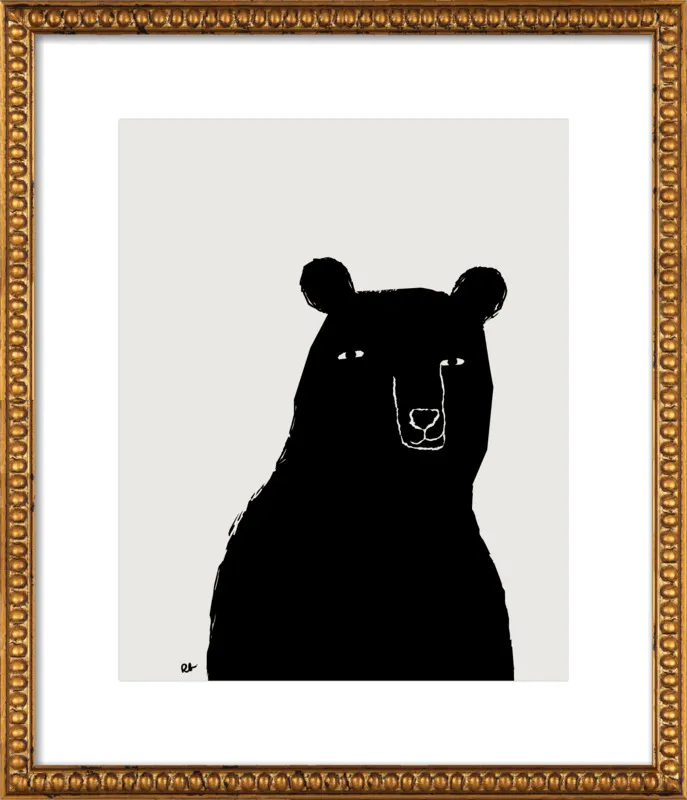 Benson the Bear by Rob Blackard for Artfully Walls
