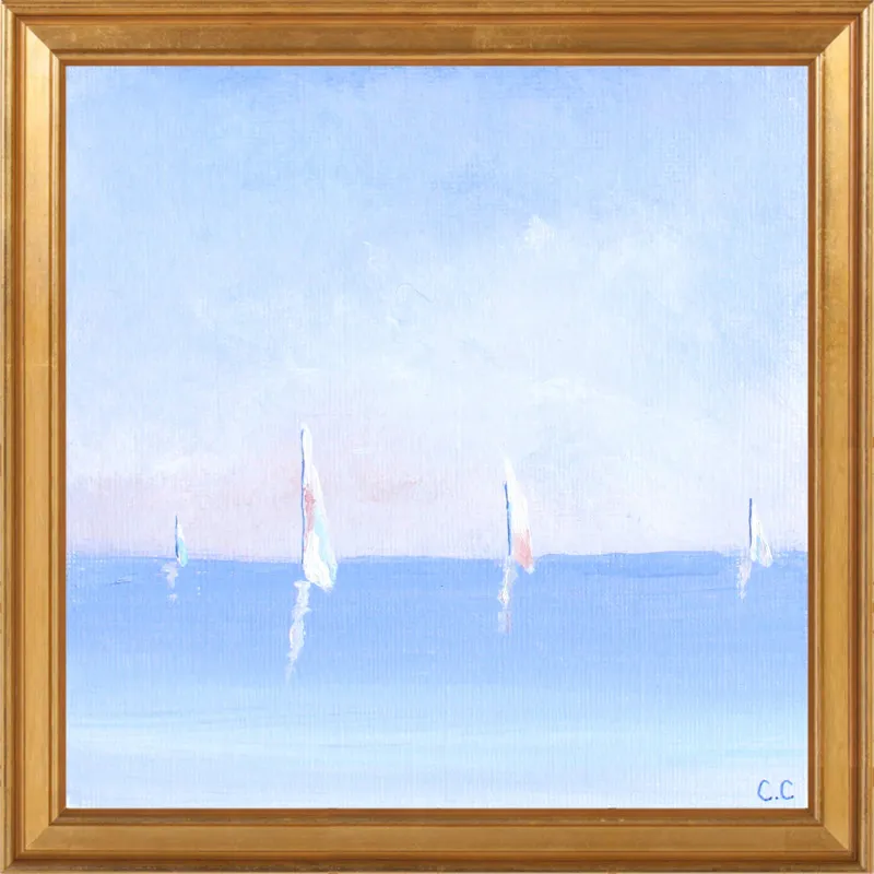 Sail Away with Me by Caroline Chriss  for Artfully Walls