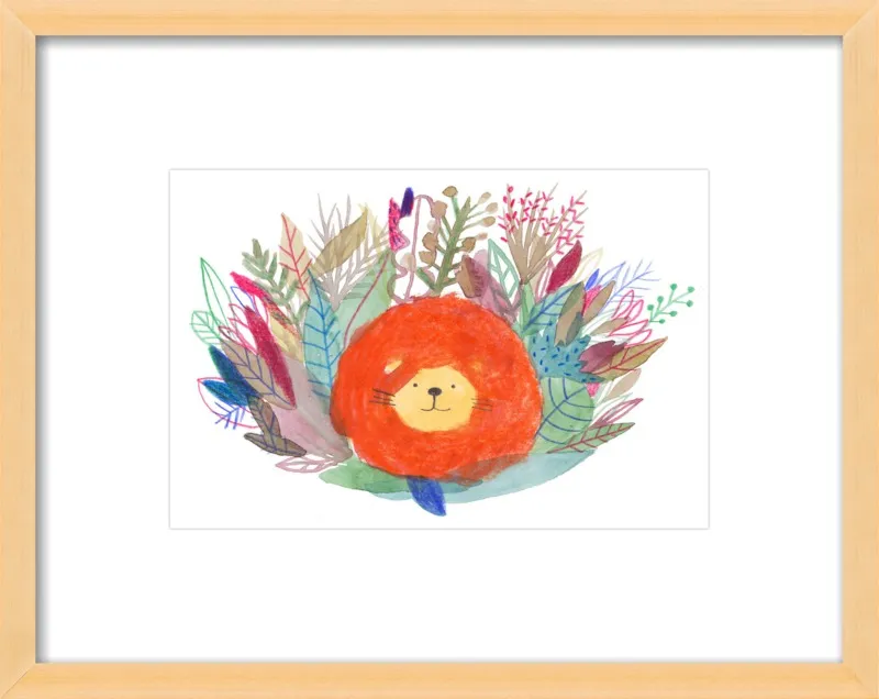 Lion by Marion Barraud for Artfully Walls