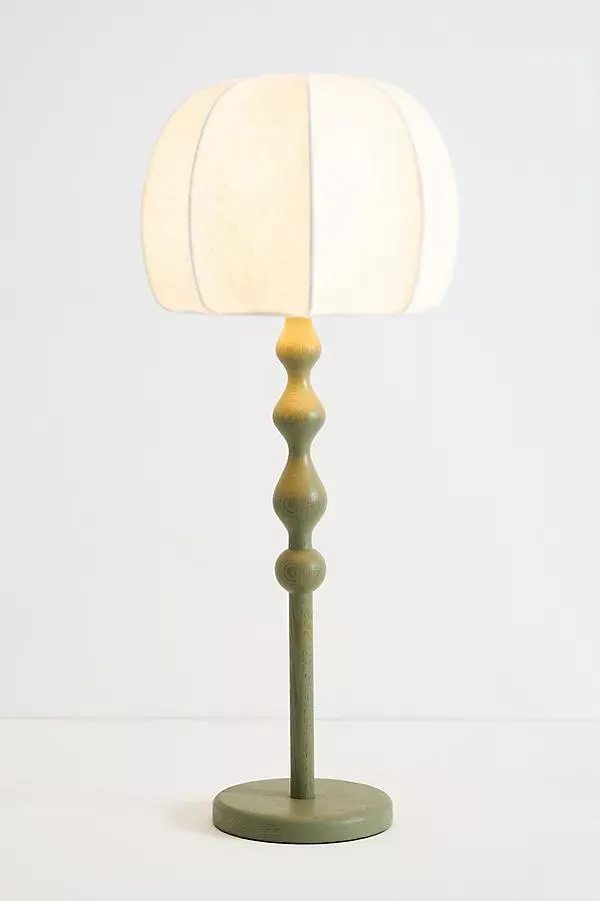 Wood Table Lamp