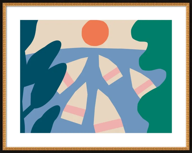 Tripoli Horizon by Anna Kovecses for Artfully Walls