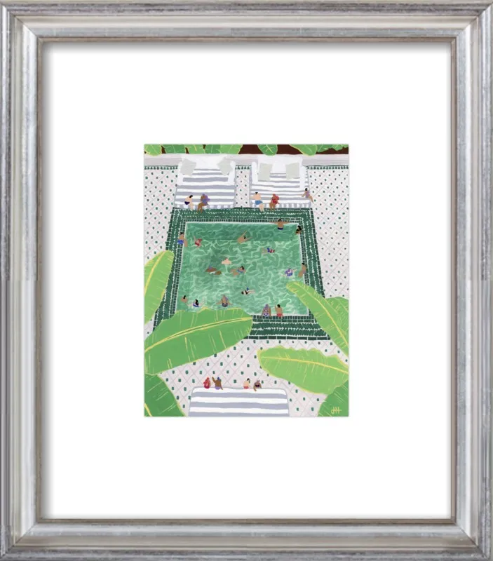 Green Riad by Joanne Ho for Artfully Walls