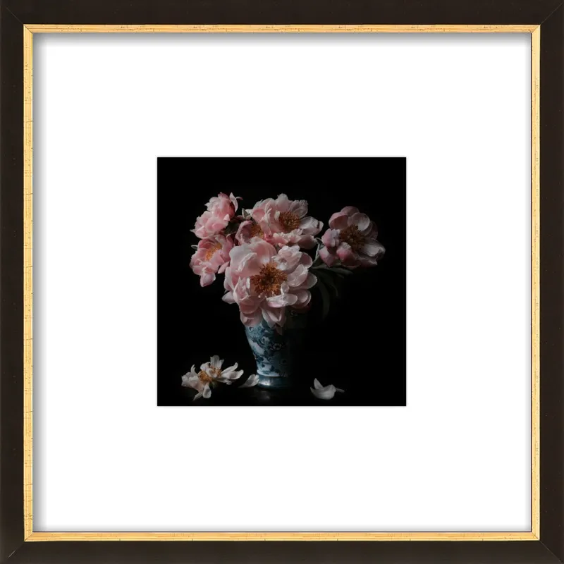 Pink Peonies  by Lucy Snowe for Artfully Walls