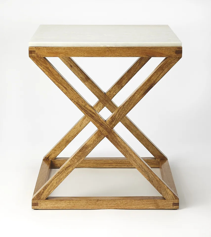 Braylon Natural Mango End Table