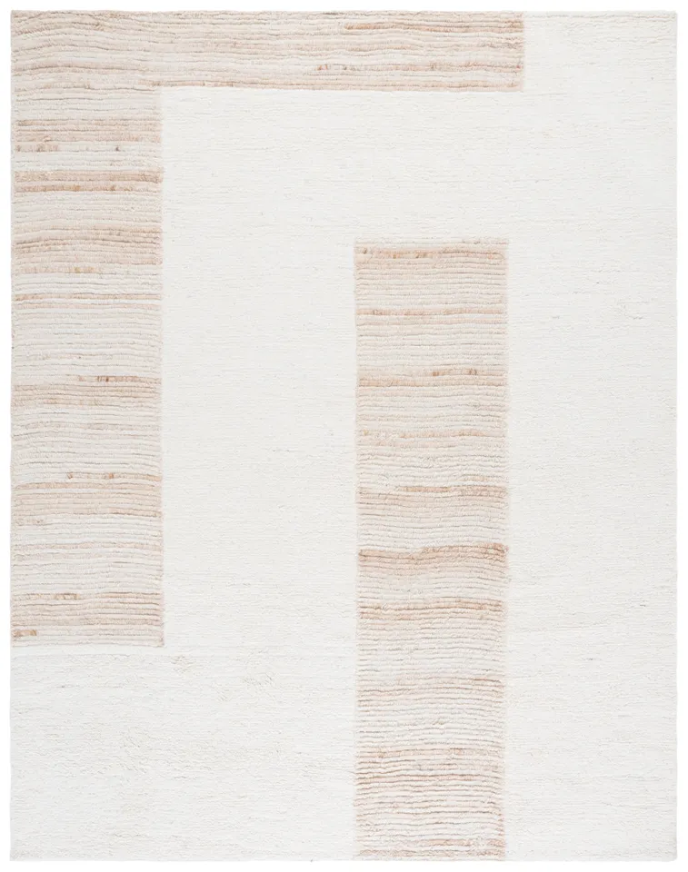 Safavieh Couture Vermont Collection Tufted Area Rug, Ivory / Beige, 8' x 10'