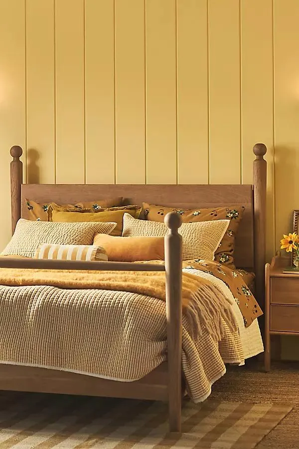 Roma Oak Bed