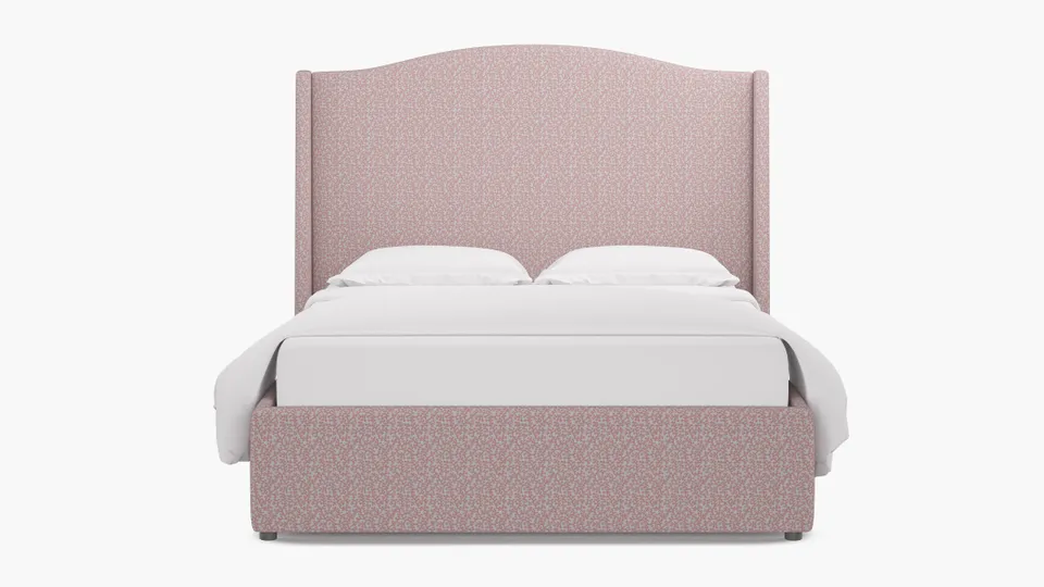 Curved Wingback Bed, Flamingo Hele Bay, Twin