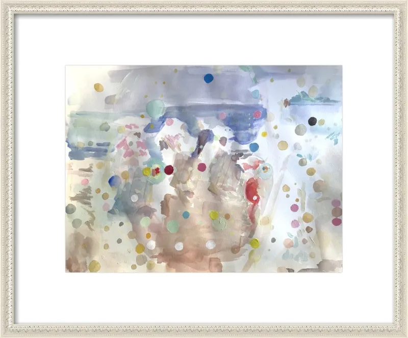 Beach scene (from memory)  by Hannah Dean for Artfully Walls