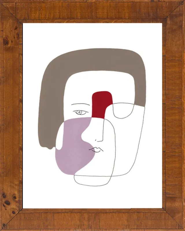 September Blue - Version 02 by Femke Colaris for Artfully Walls