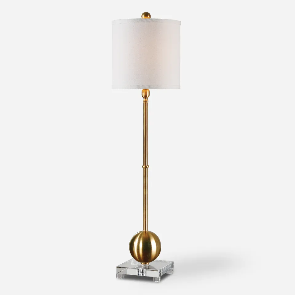 Laton Brass Buffet Lamp