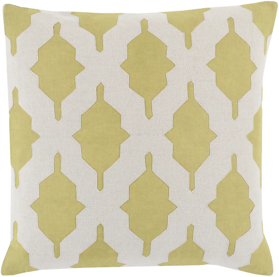 Salma SA-006 18"L x 18"W Pillow Cover