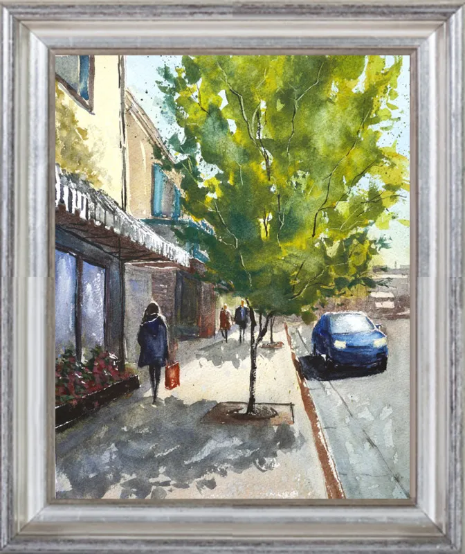 Shops in Laguna by Lauren Dusing for Artfully Walls