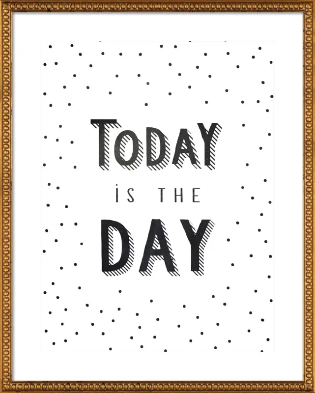 Today is the day by Lonneke de Roos - Kind of Style for Artfully Walls