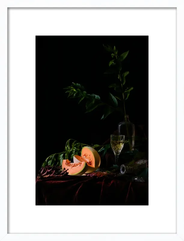 Cantaloupe by Dustin Halleck for Artfully Walls