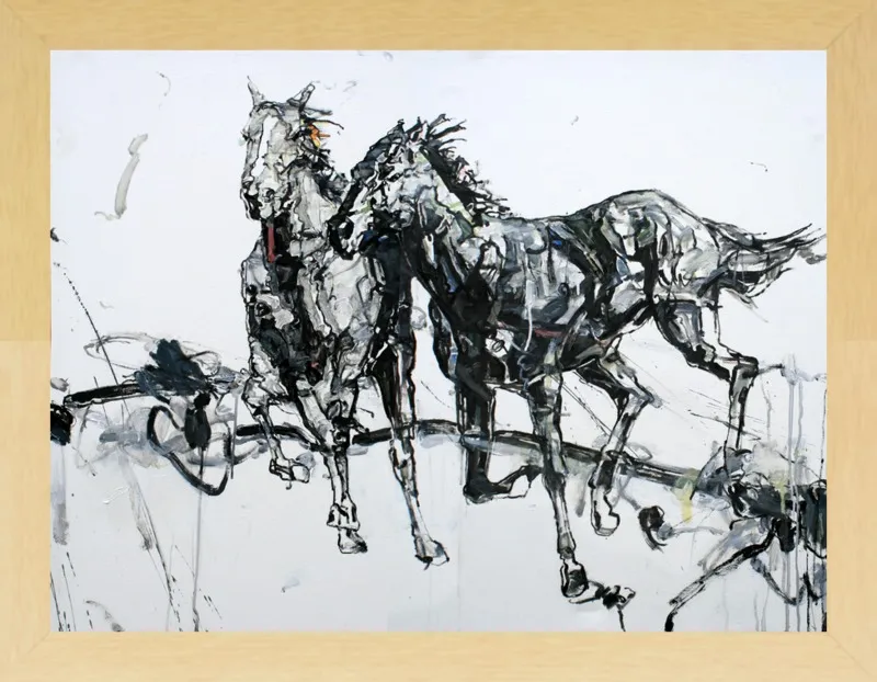 The Races by Shao Y. Zhang for Artfully Walls