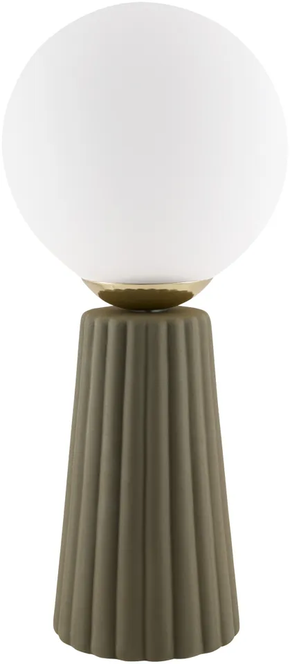 Conju  Hand Painted 17"H x 8"W x 8"D Accent Table Lamp
