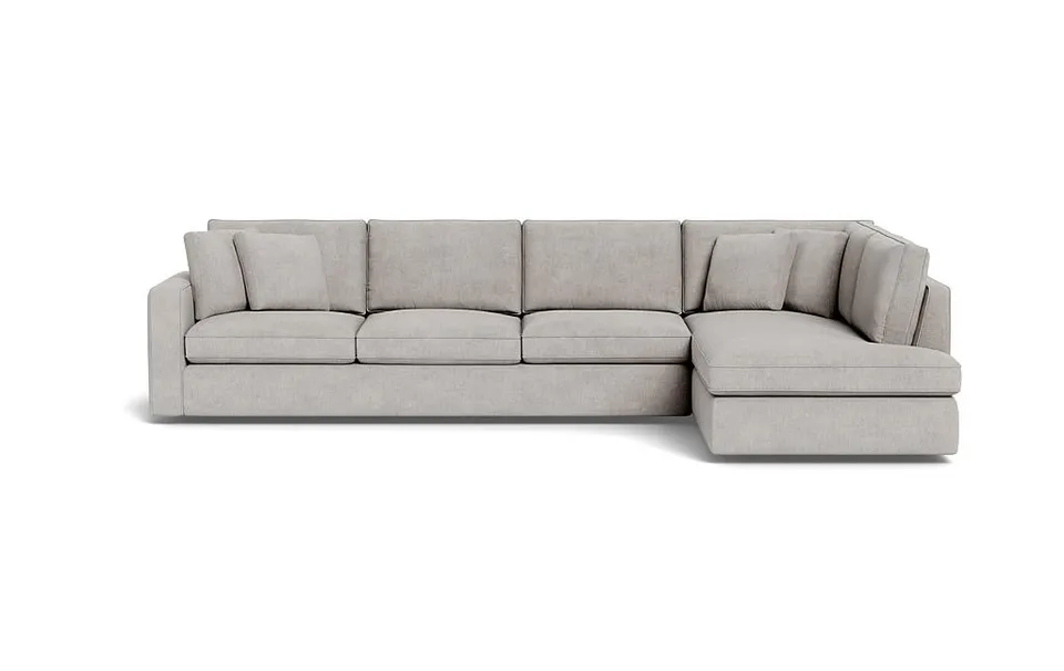 James 4-Seat Right Bumper Sectional