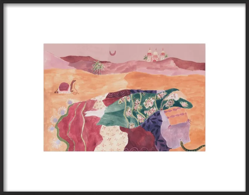 Desert Dreaming by Rosie Harbottle for Artfully Walls