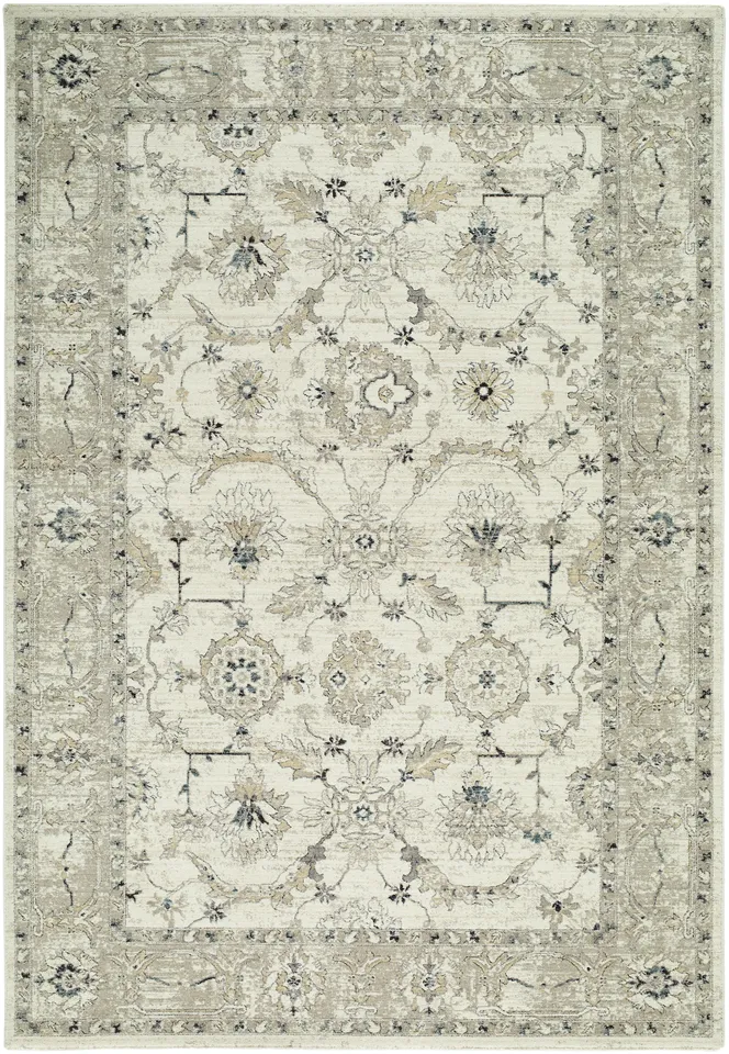Reflection White Indoor 10' x 13'11" Machine Woven Rug