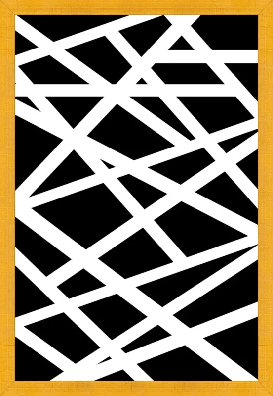 Criss Cross by Emine Ortega for Artfully Walls