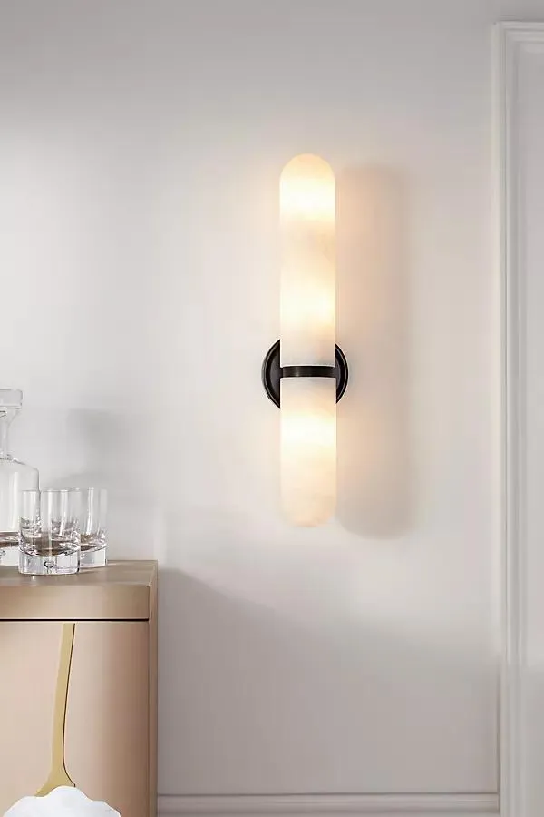 Reed Salon Double Sconce
