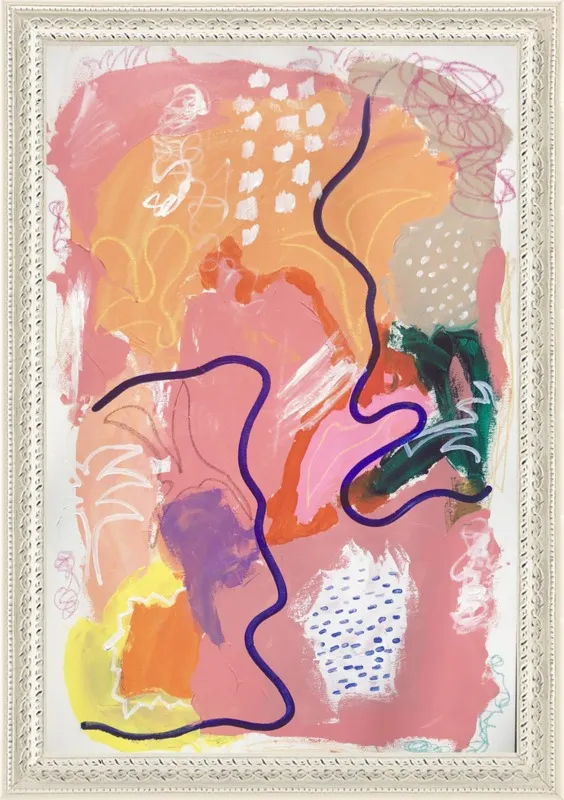 Riot of Color by Virginia Chamlee for Artfully Walls