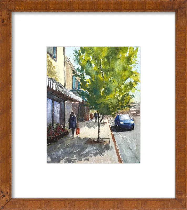 Shops in Laguna by Lauren Dusing for Artfully Walls
